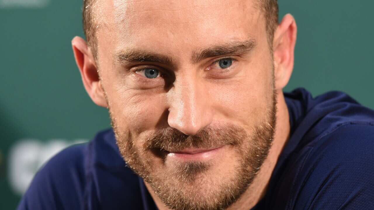 South African captain Faf du Plessis