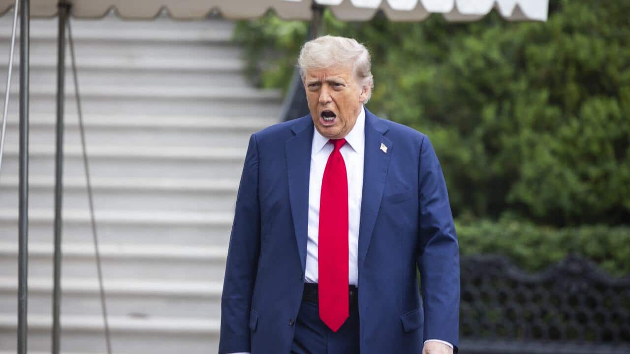 President Trump departs for G7 in Canada