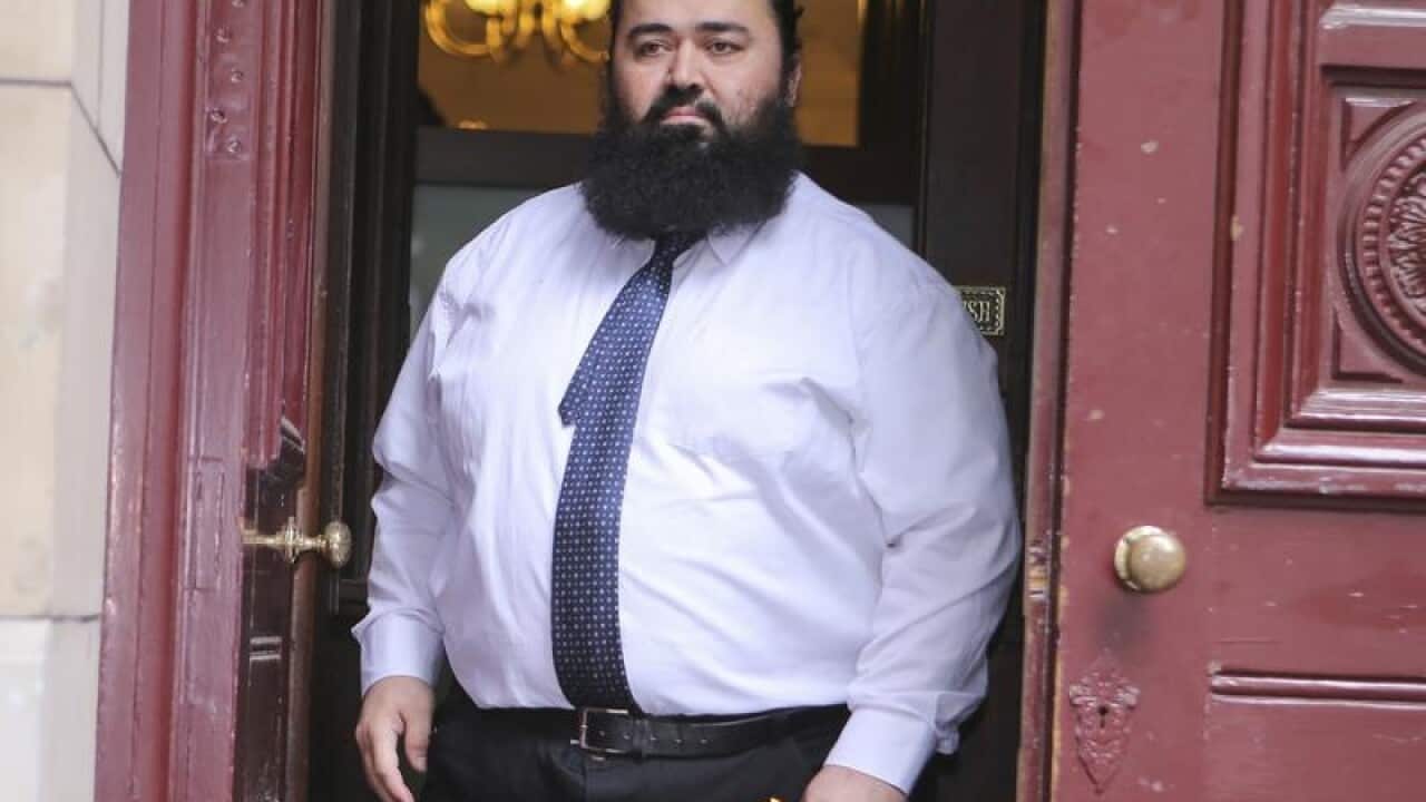 Isa Kocoglu is seen leaving the Supreme Court in Melbourne
