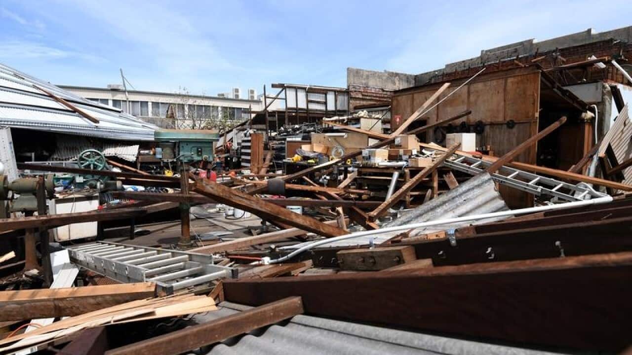 A file image of a ruined factory in Proserpine