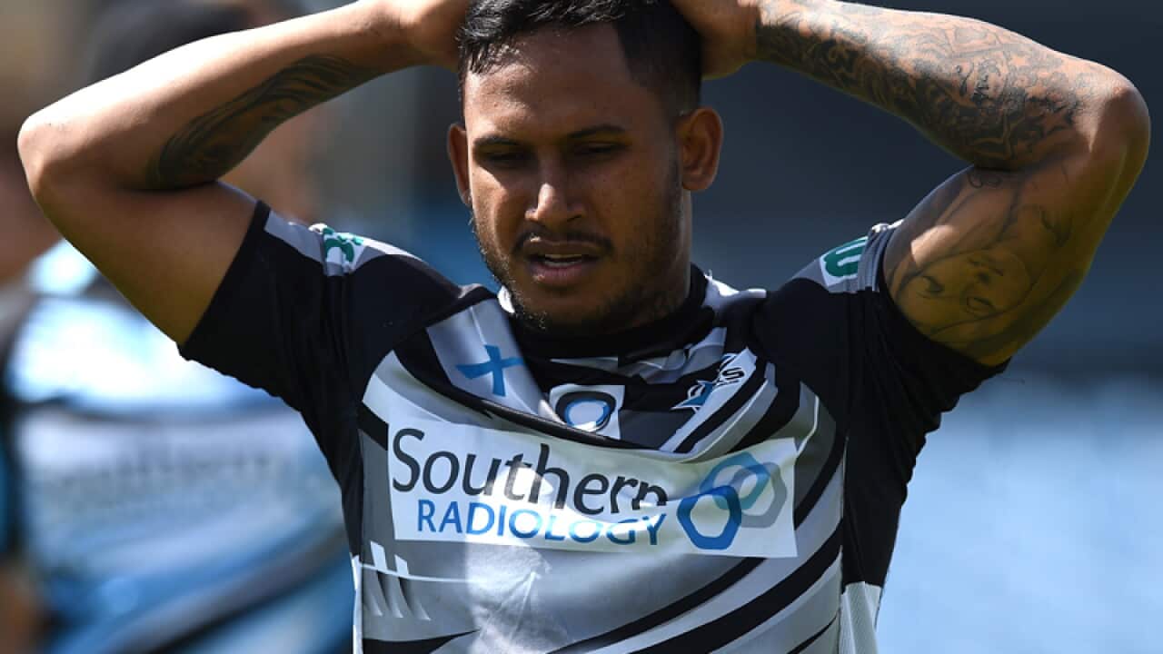 Former Cronulla Sharks fullback Ben Barba