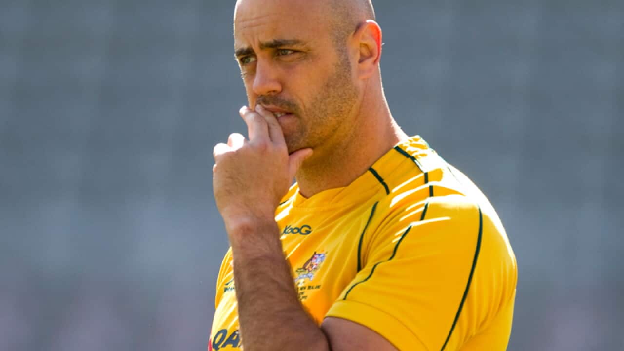 Australian rugby union player Nathan Sharpe
