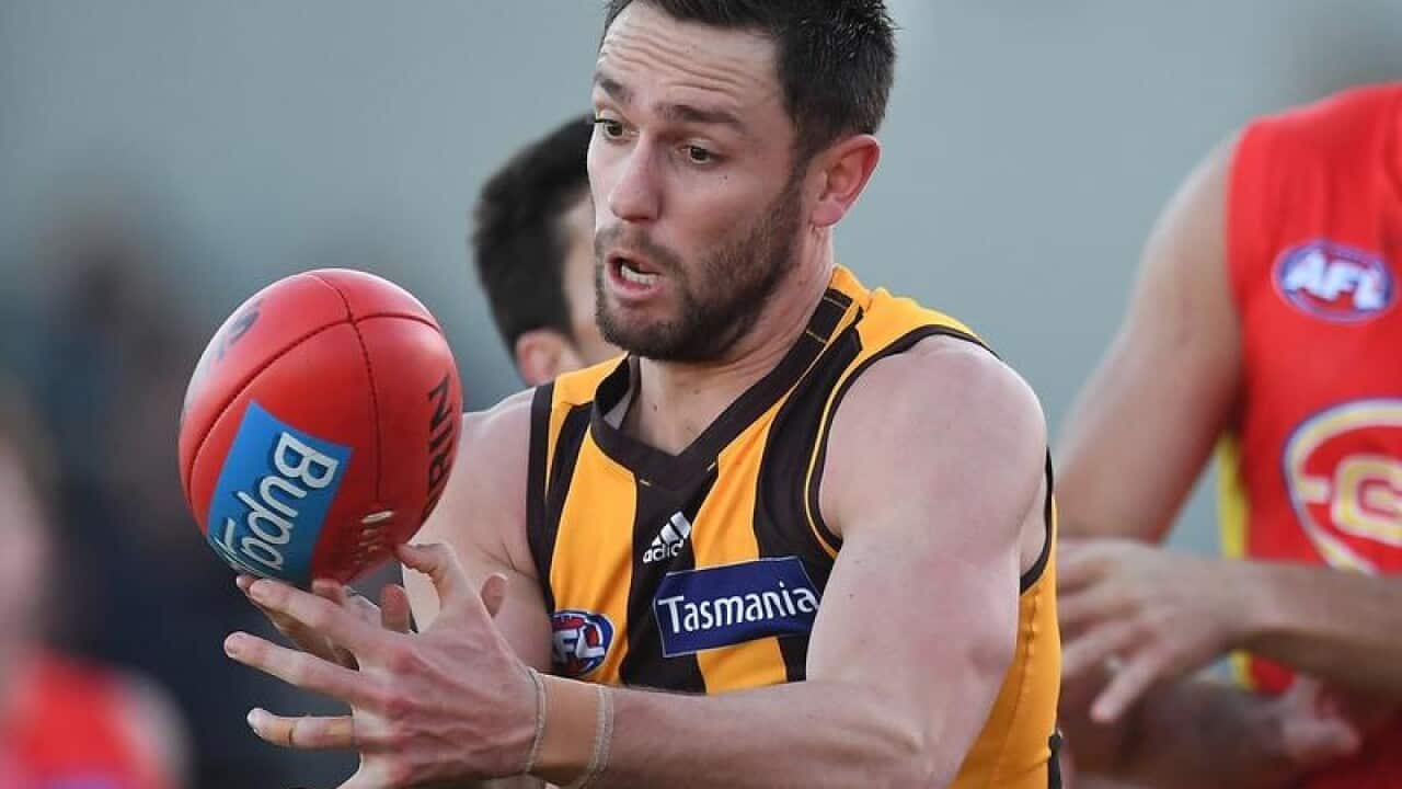 Hawthorn Hawks player Jack Gunston