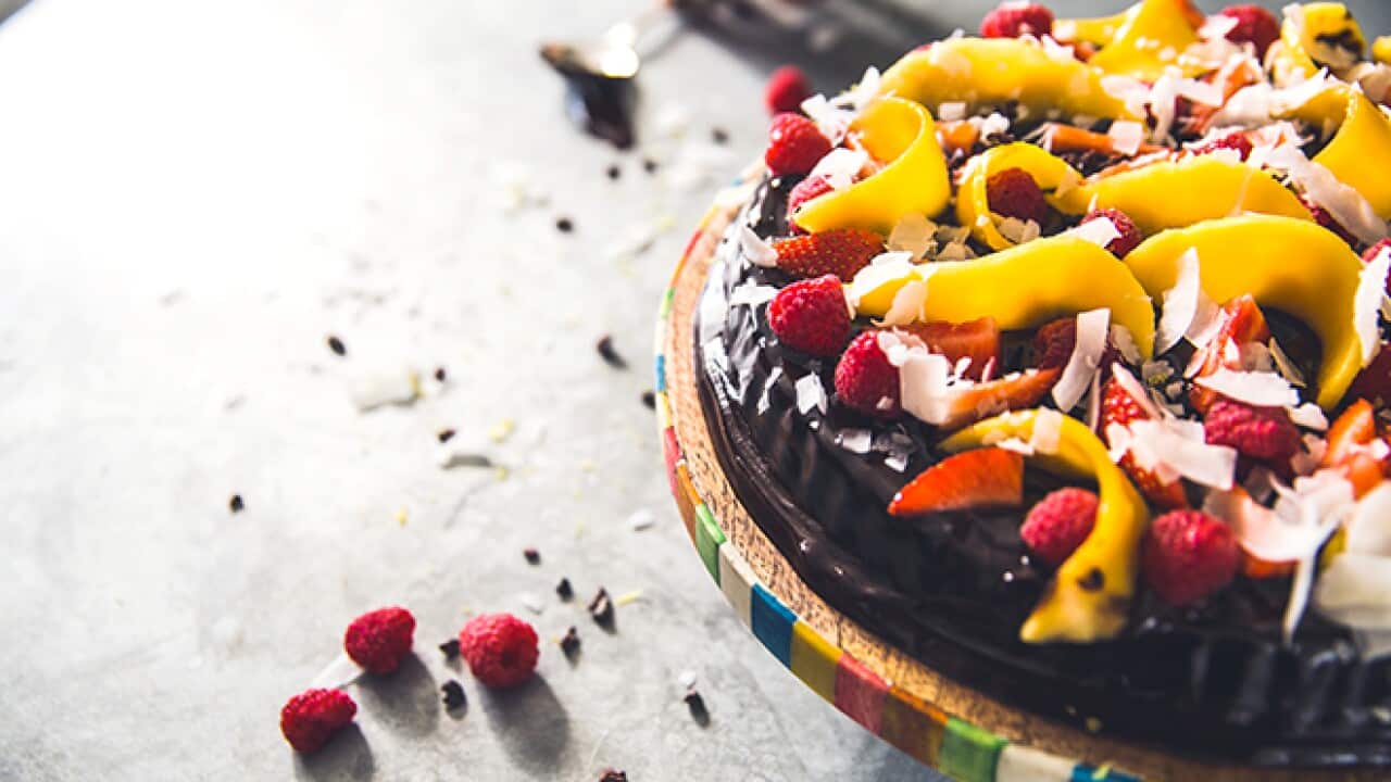 Chocolate ricotta cake