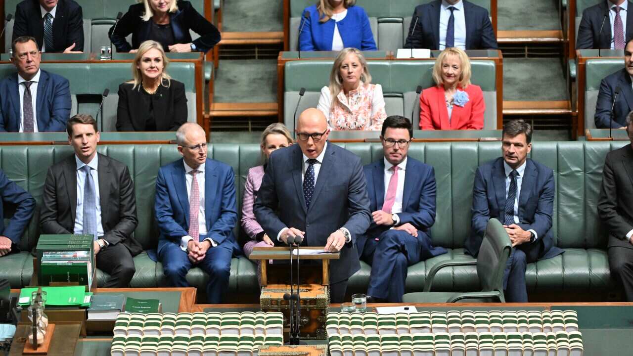 Federal Opposition leader Peter Dutton says the Labor's Budget forgets about middle Australia