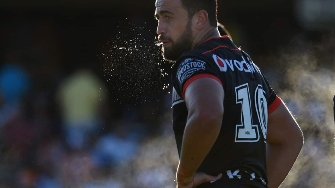 Ben Matulino of the Warriors