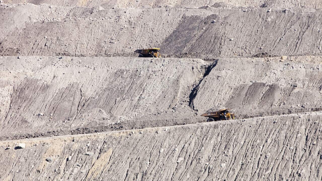 The Beltana number 1 mine, an open cast or drift coal mine managed by Xstrata coal in the Hunter Valley, New South Wales (AAP).jpg