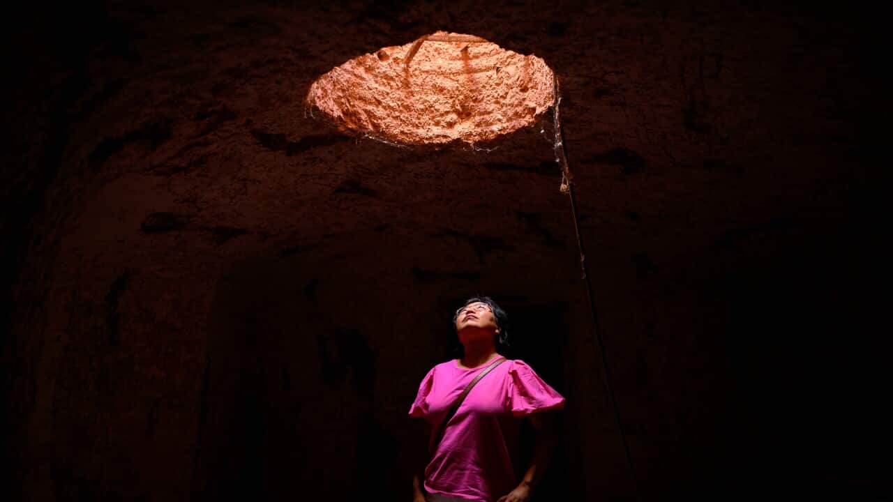 Australian Prime Minister Anthony Albanese speaks to media during a press conference (AAP).png