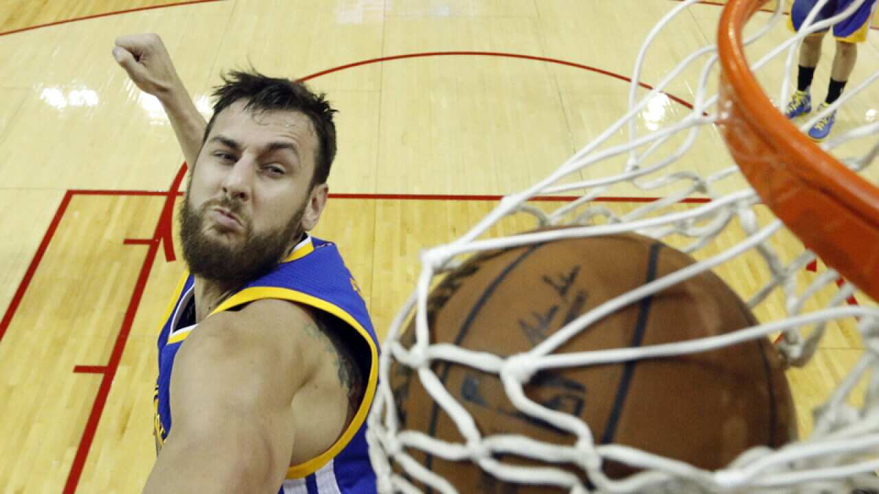Golden State Warriors' Andrew Bogut