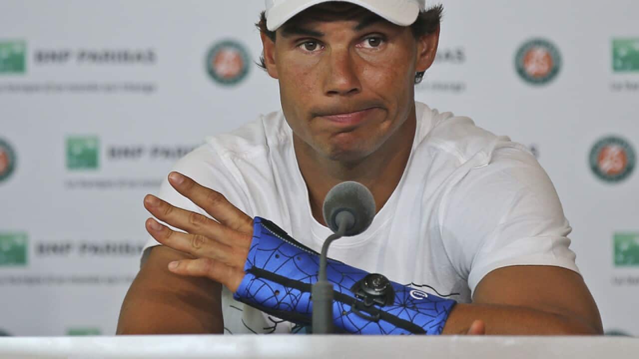 Nine-time champion Rafael Nadal