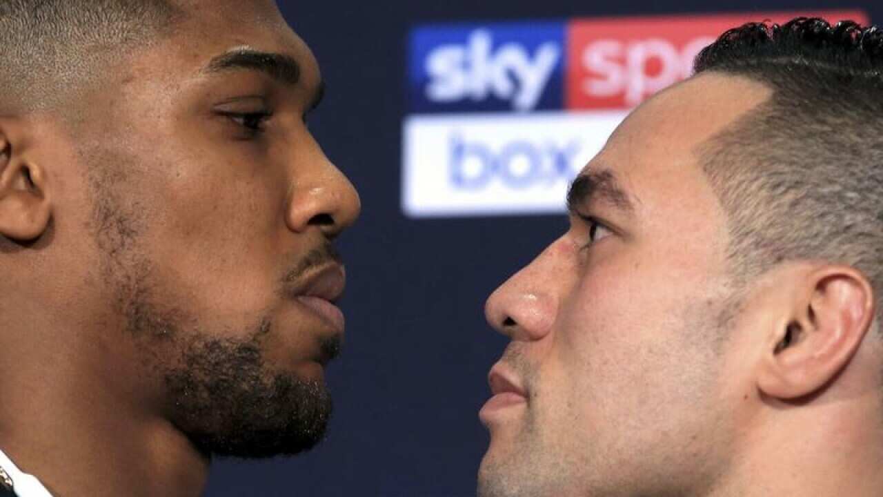 Anthony Joshua and Joseph Parker.