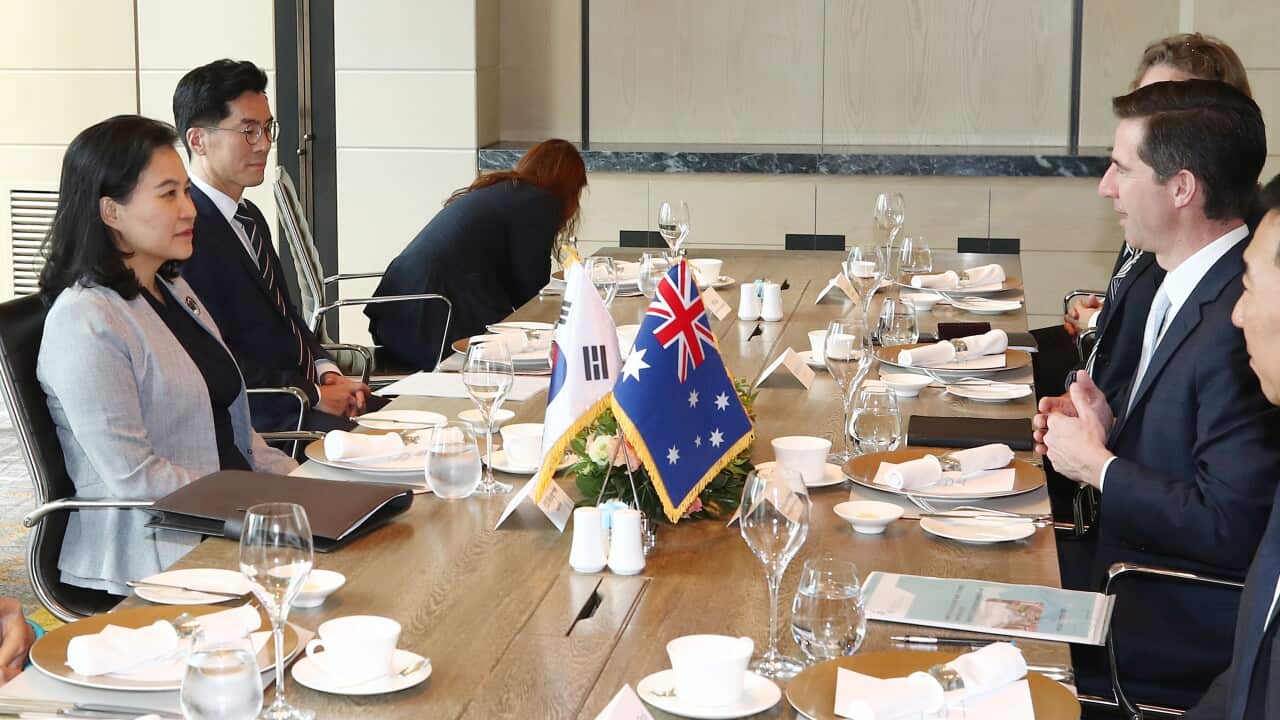 Australia-South Korea Trade Minister meeting