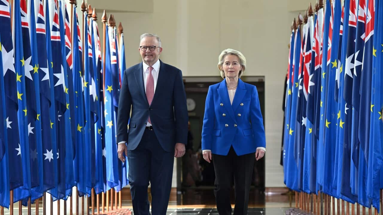 URSULA VON DER LEYEN AUSTRALIA VISIT
