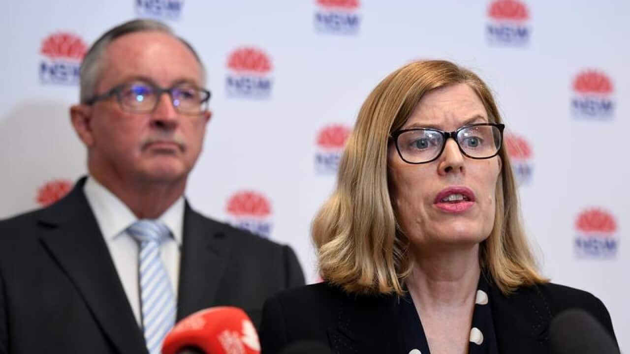 An aged-care worker has been diagnosed with coronavirus.