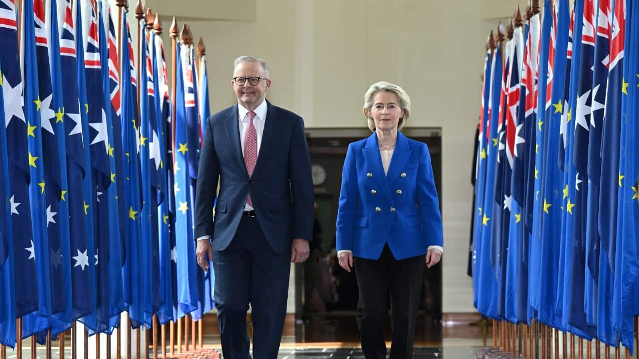 URSULA VON DER LEYEN AUSTRALIA VISIT