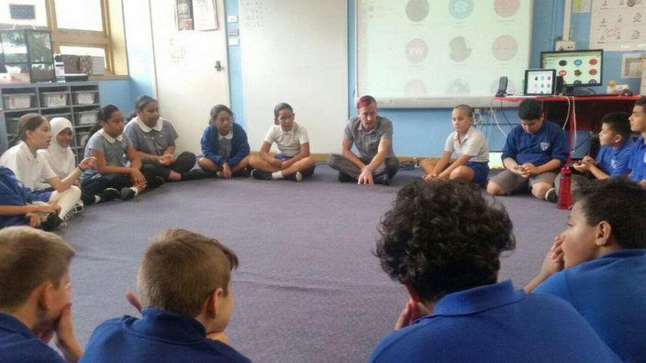 A classroom session at Merrylands East