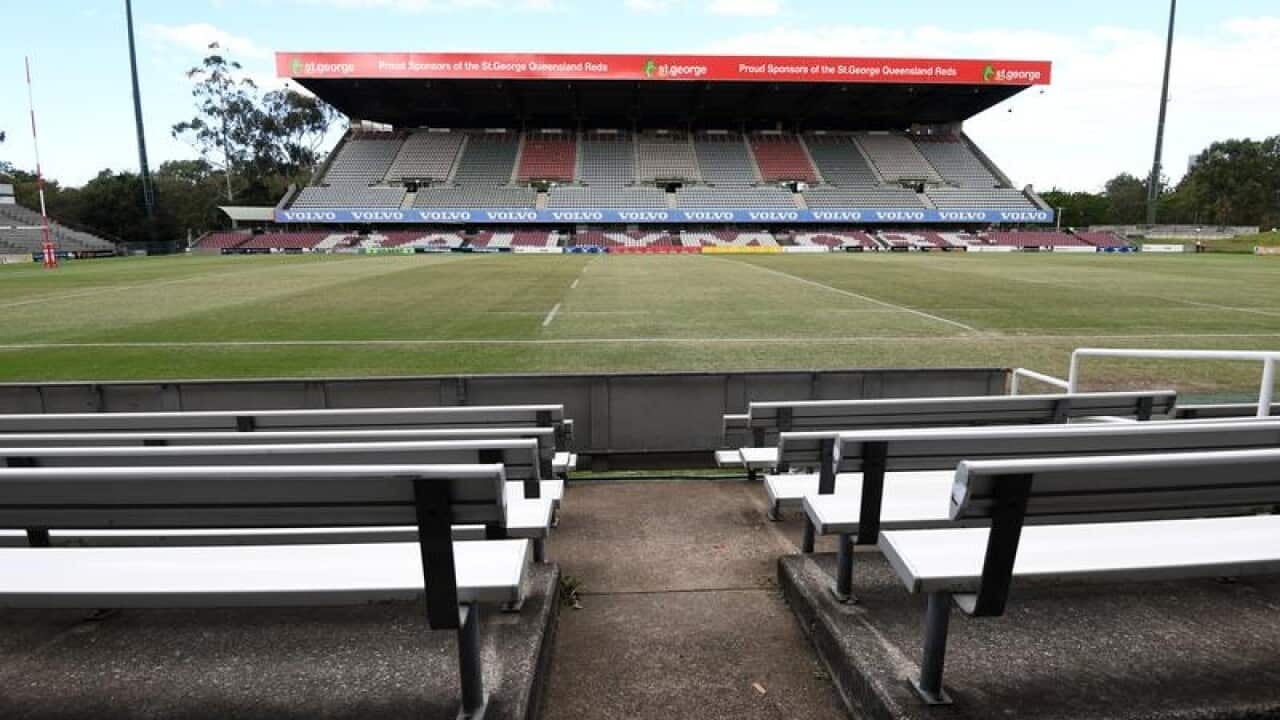 A general view of Ballymore stadium in Brisbane.