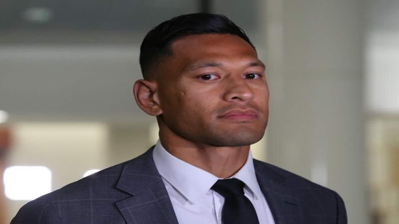 Israel Folau (file image)