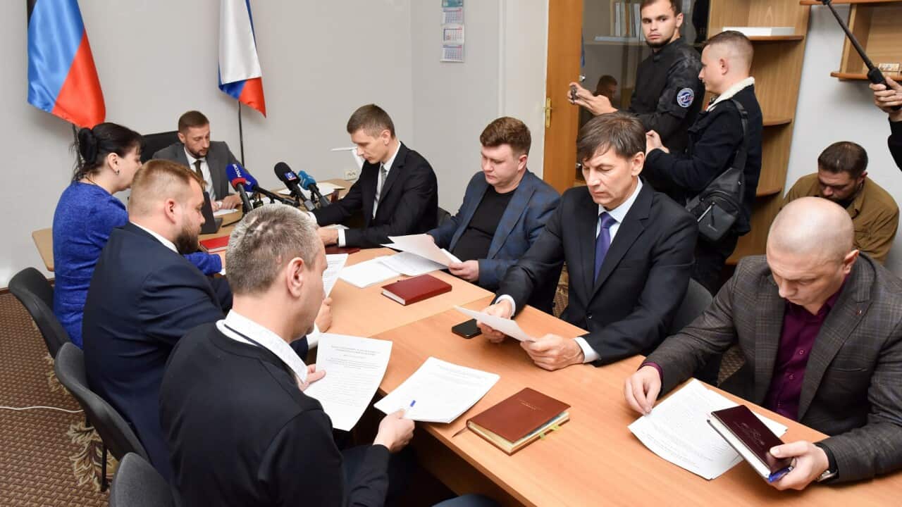 : First meeting of DPR's Central Election Commission to discuss referendum on joining Russia