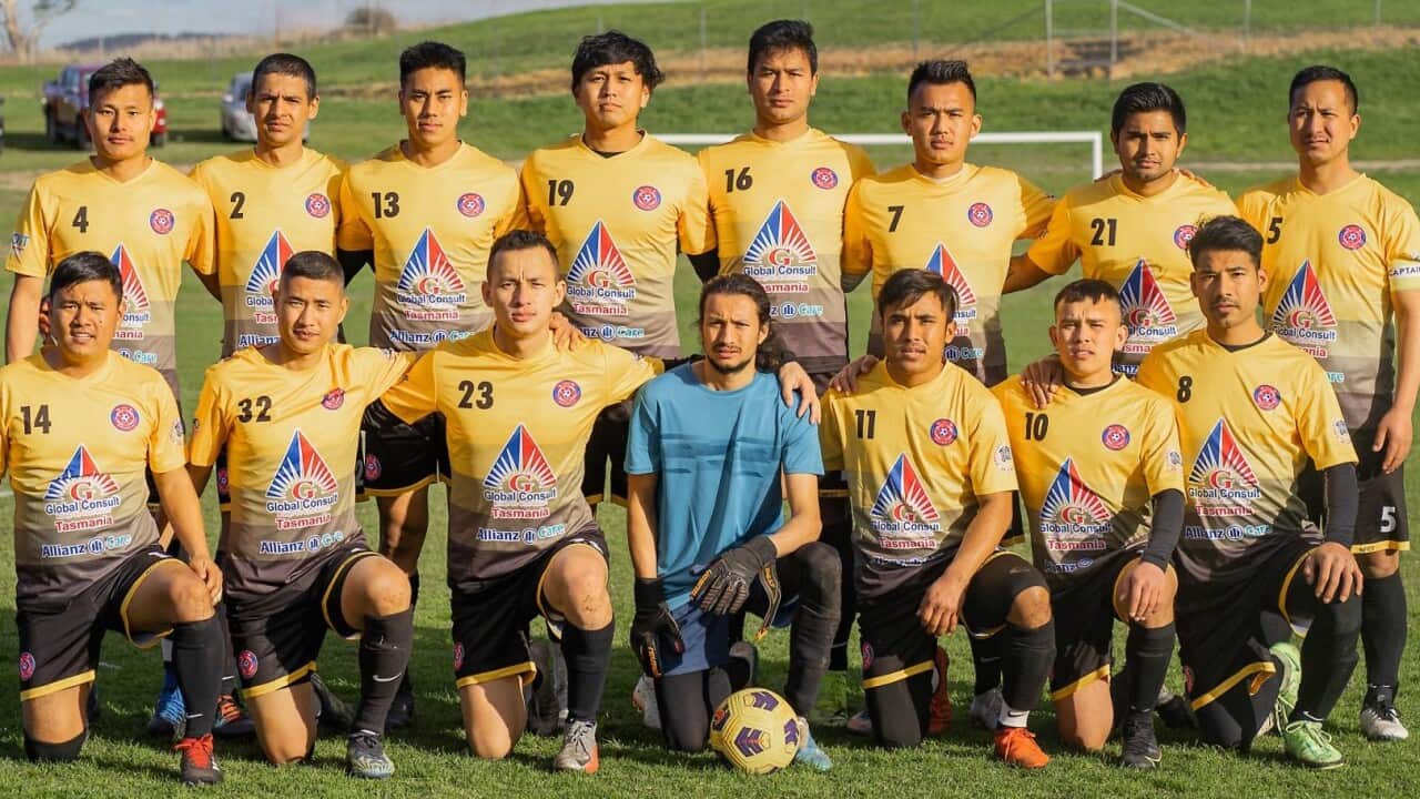 Hobart's Nepalese Football Club of Tasmania won the inaugural trophy