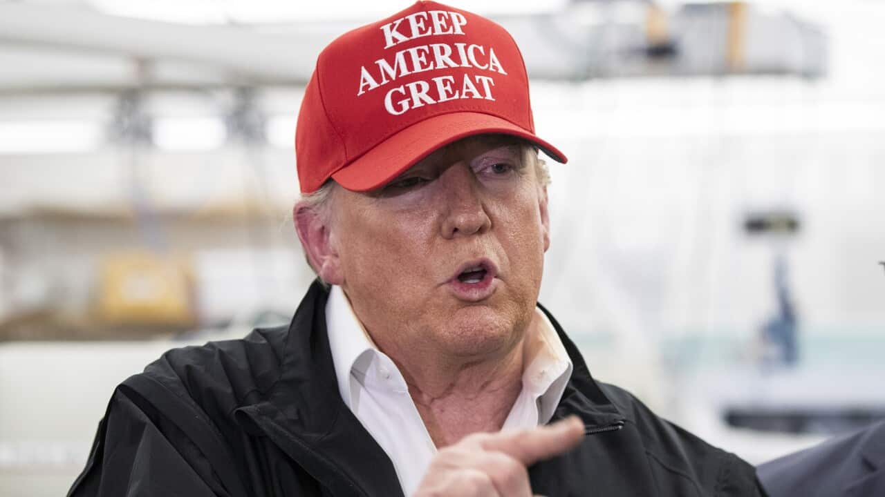 President Donald Trump speaks during a meeting about the coronavirus at the Centers for Disease Control and Prevention, Friday, 6 March, 2020.