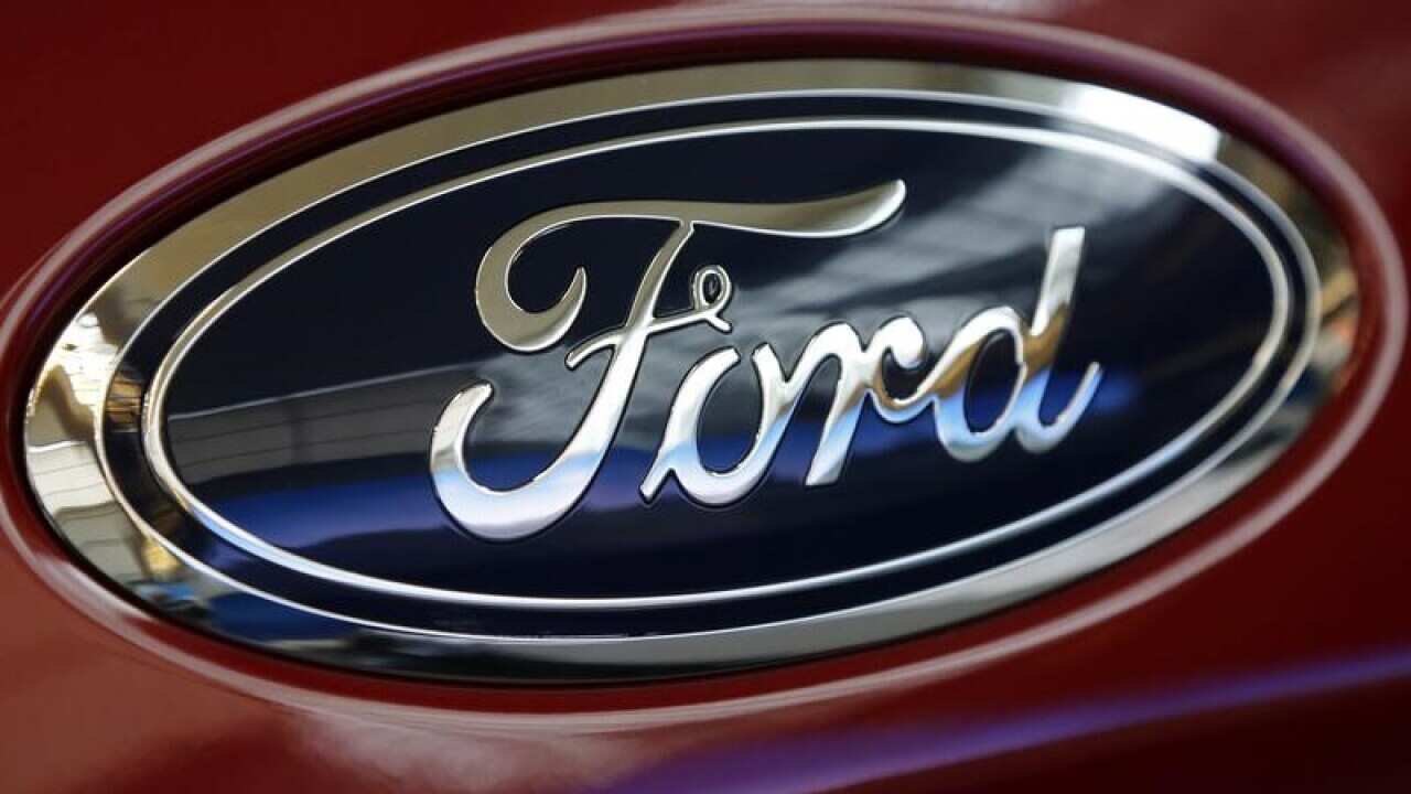 Ford Motor logo.