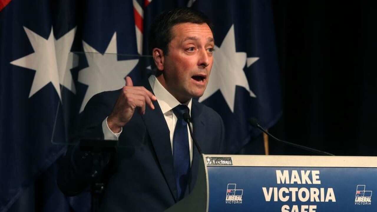 Victorian Opposition Leader Matthew Guy