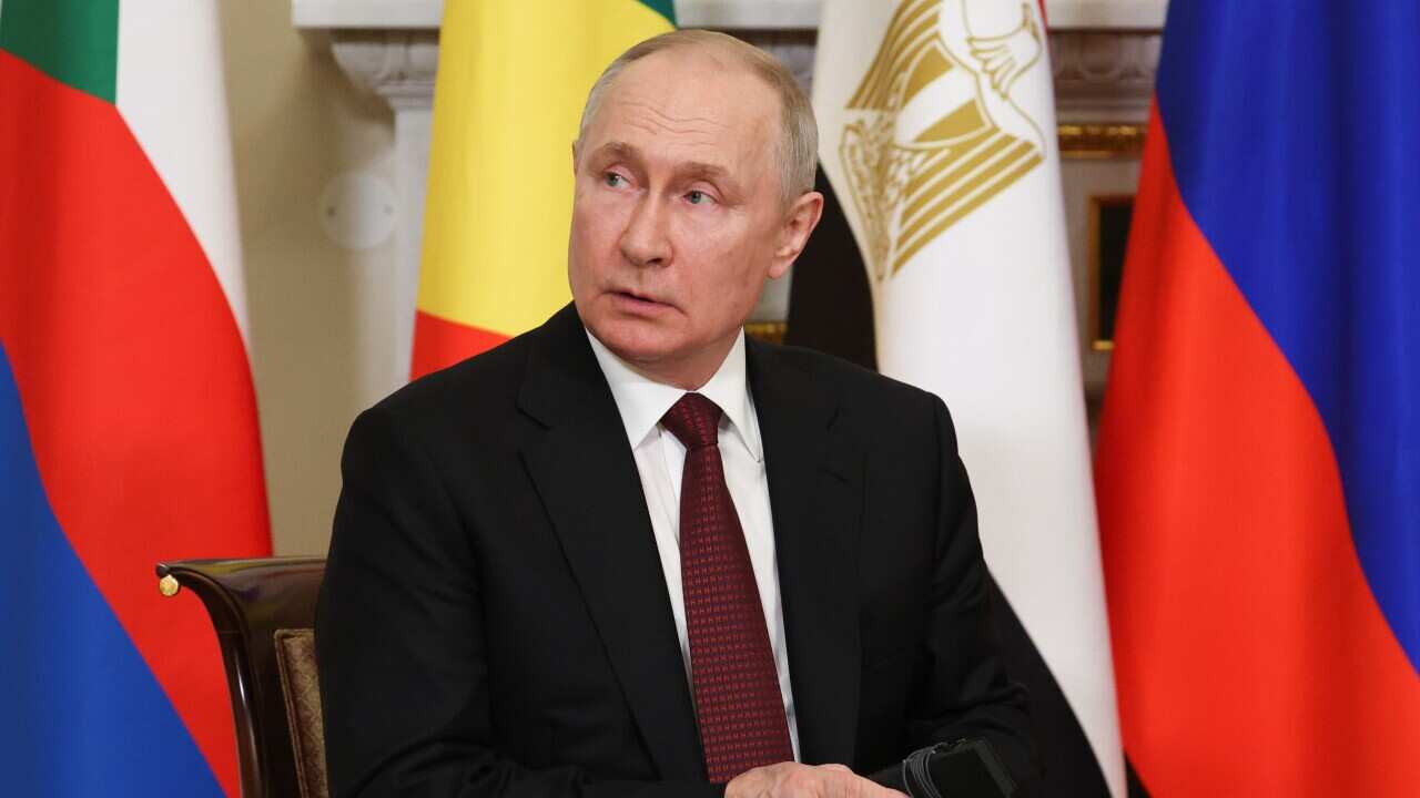 Russia: Presidents of Russia and South Africa meet in St Petersburg