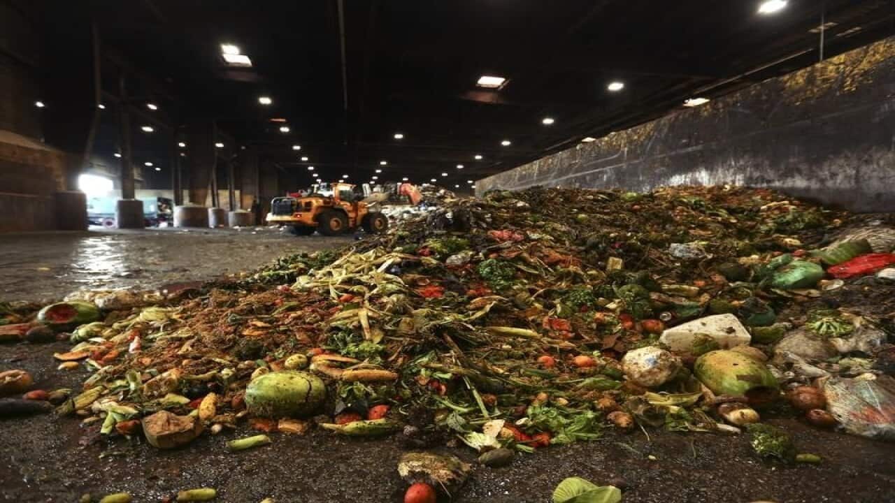 Waste Management facility in North Brooklyn