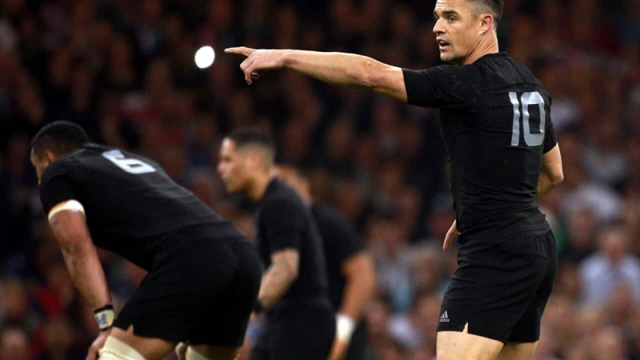 New Zealand's Dan Carter