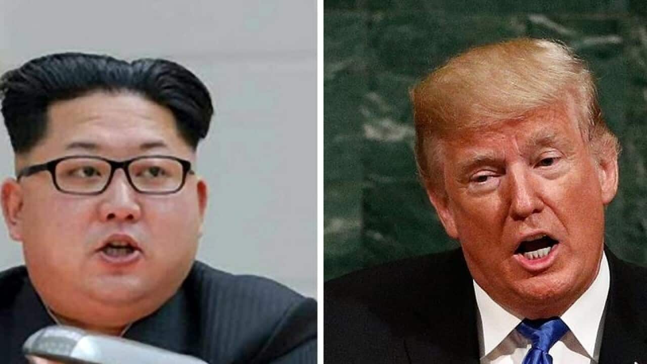 Kim Jong Un and Donald Trump