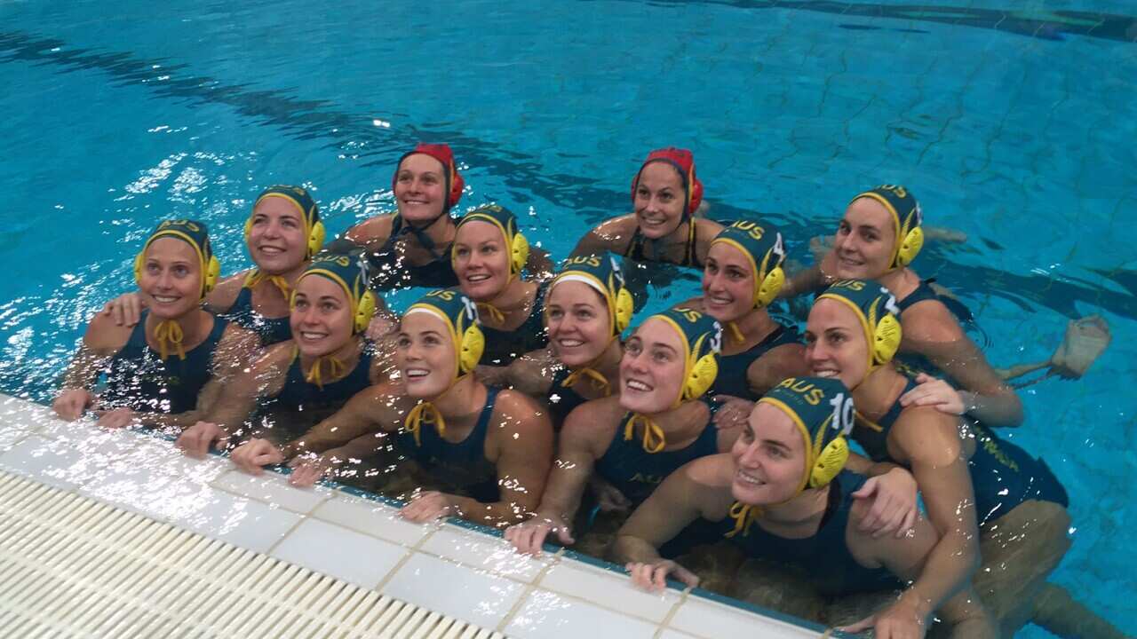 Australia's womens Water Polo team