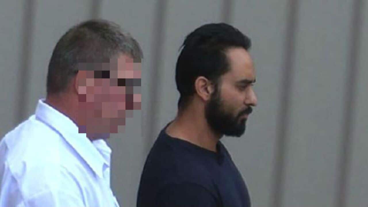 Kashminder Pal Singh outside the Adelaide Magistrate's Court in April.