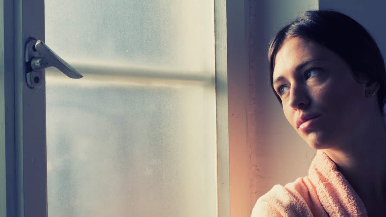 Young female cancer patient in the hospital
