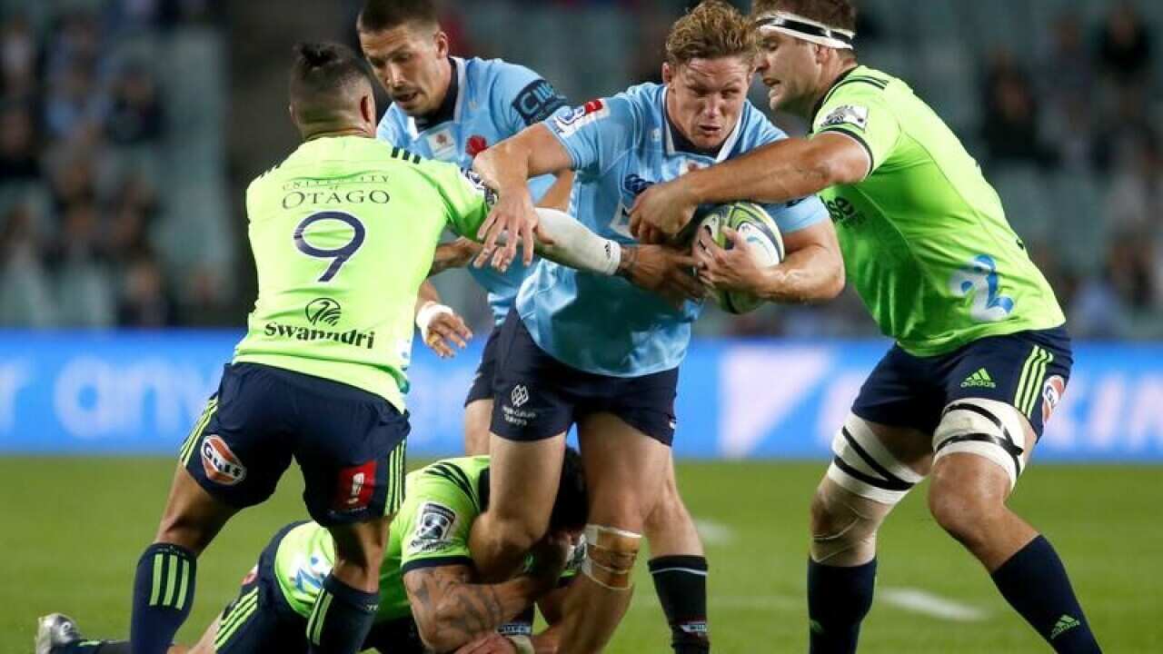 Waratahs captain Michael Hooper.