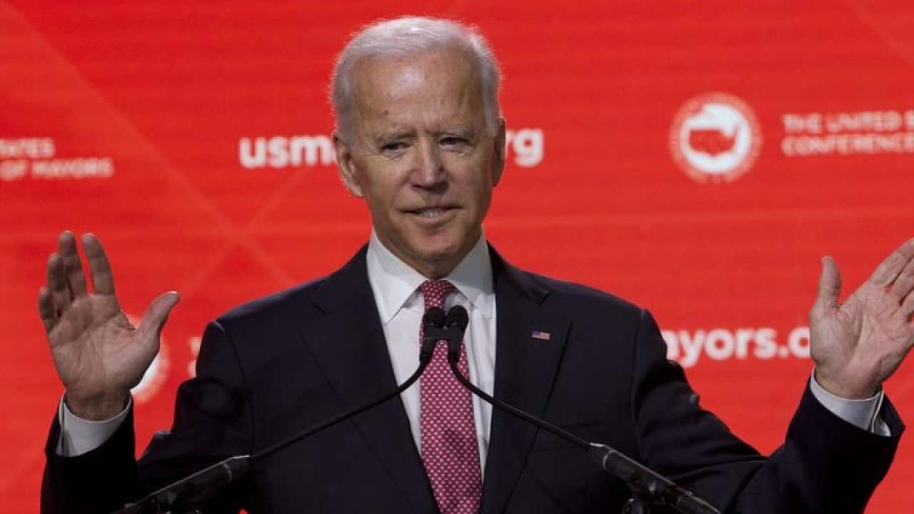 former US Vice President Joe Biden