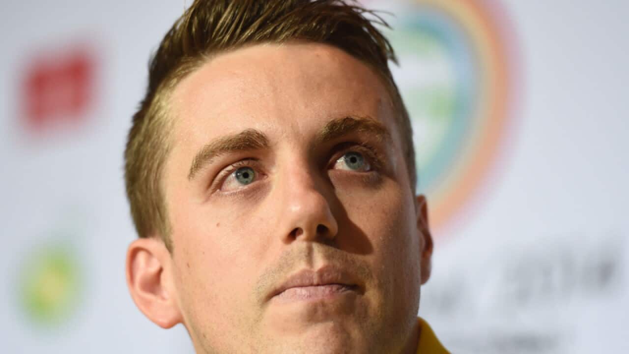 Australian swimmer Matthew Cowdrey