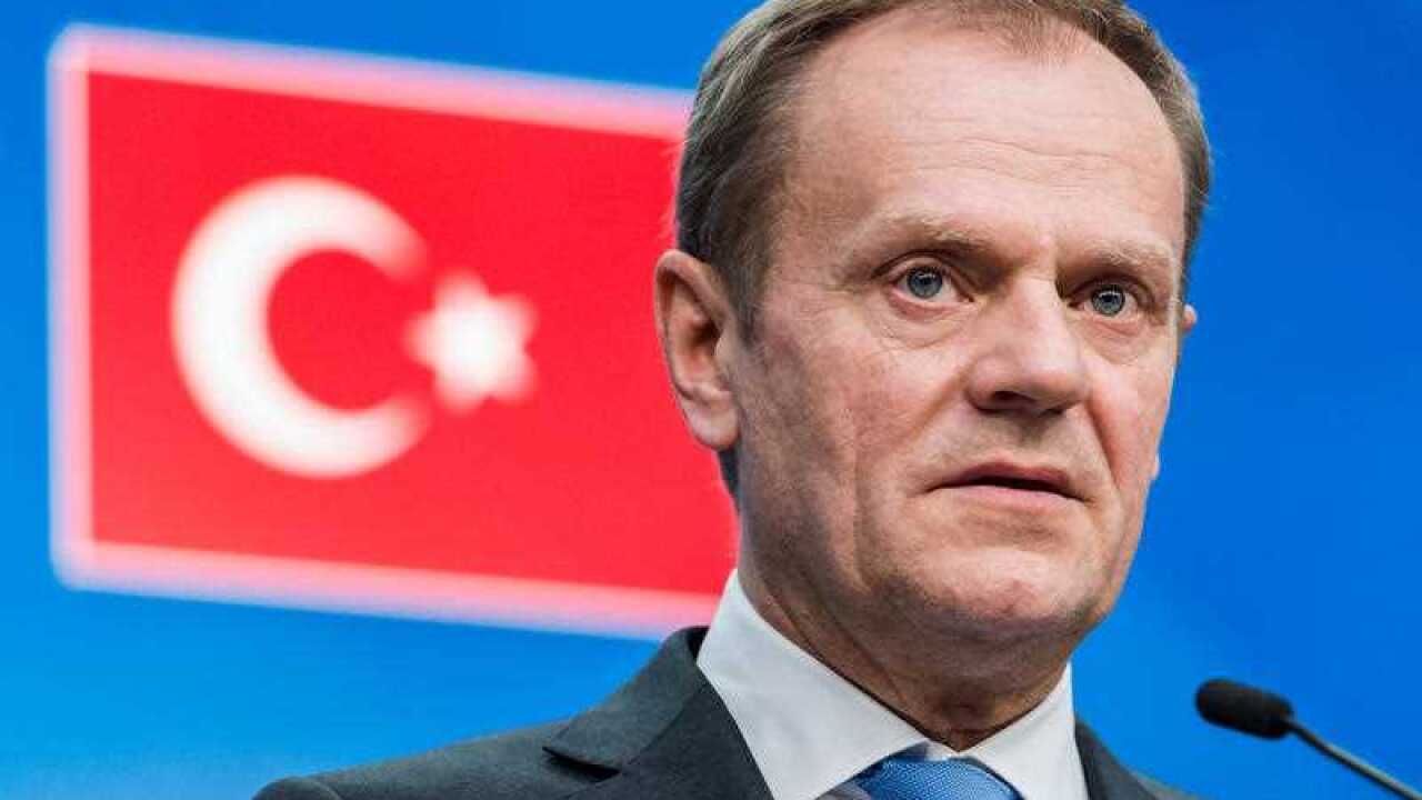 European Council President Donald Tusk
