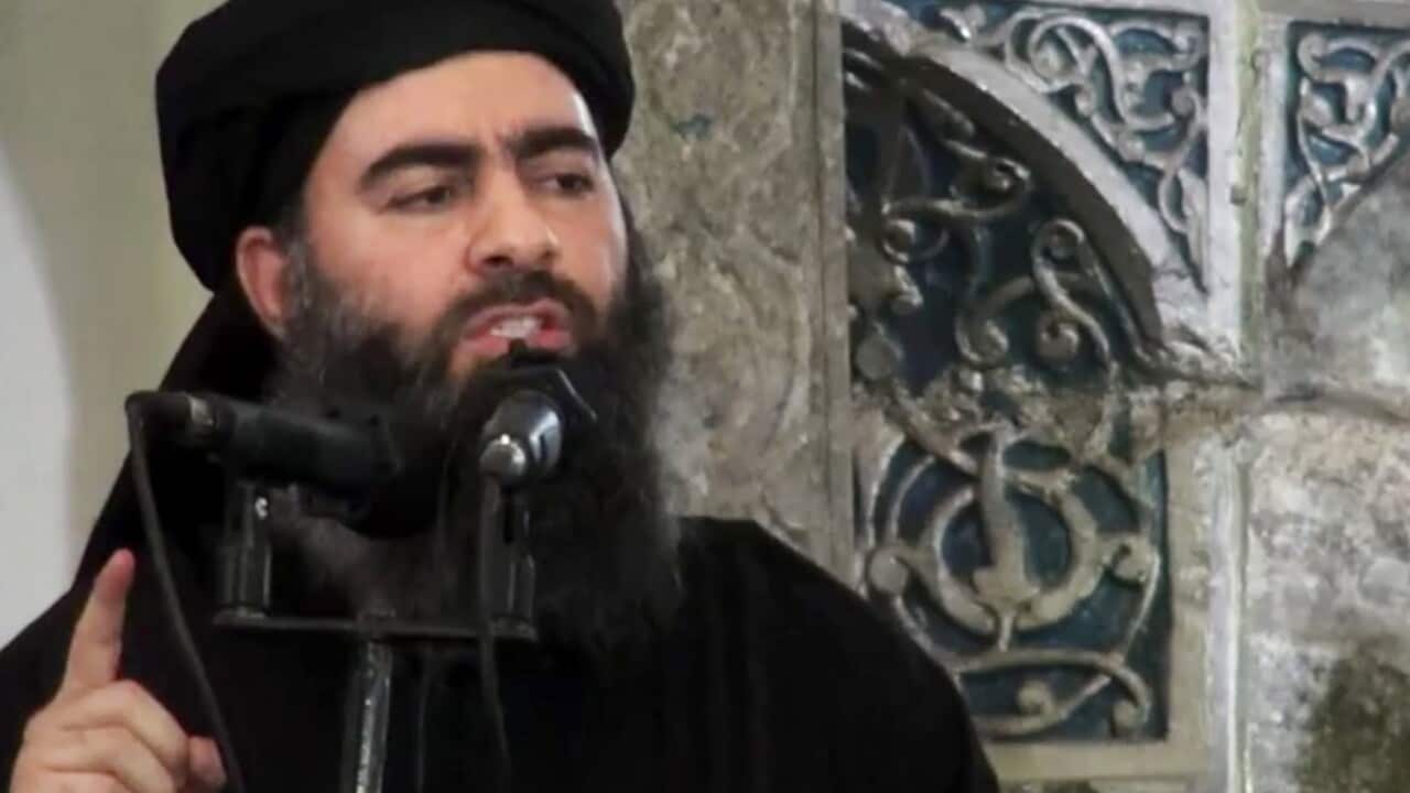 IS leader Abu Bakr al-Baghdadi.