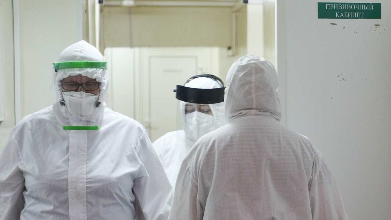 A WHO paper has estimated "between 80,000 to 180,000 health and care workers could have died from COVID-19 up to May 2021