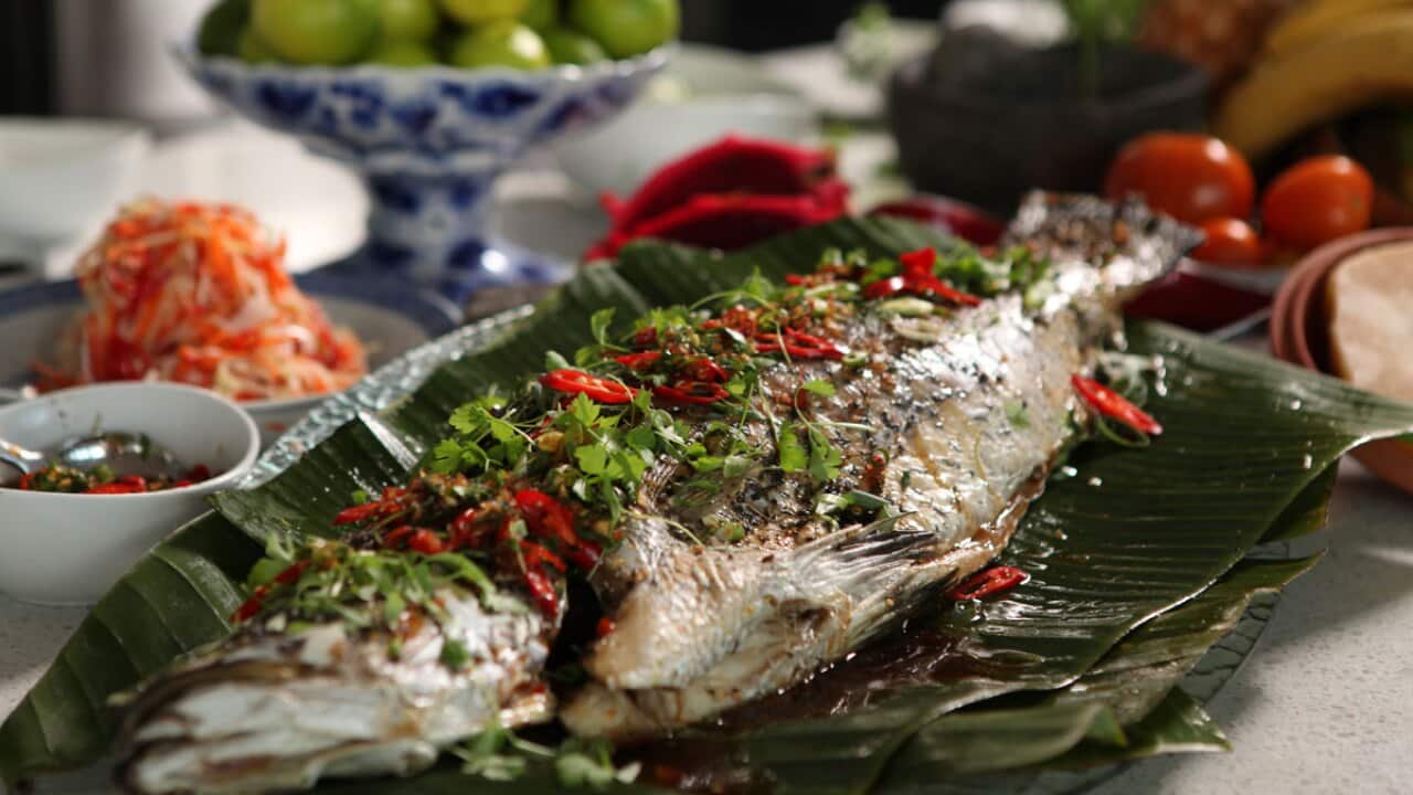 whole barramundi