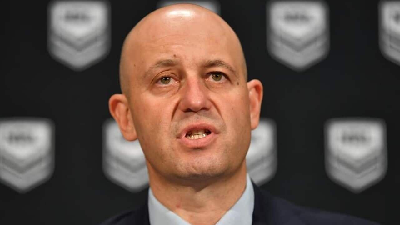 NRL CEO Todd Greenberg.