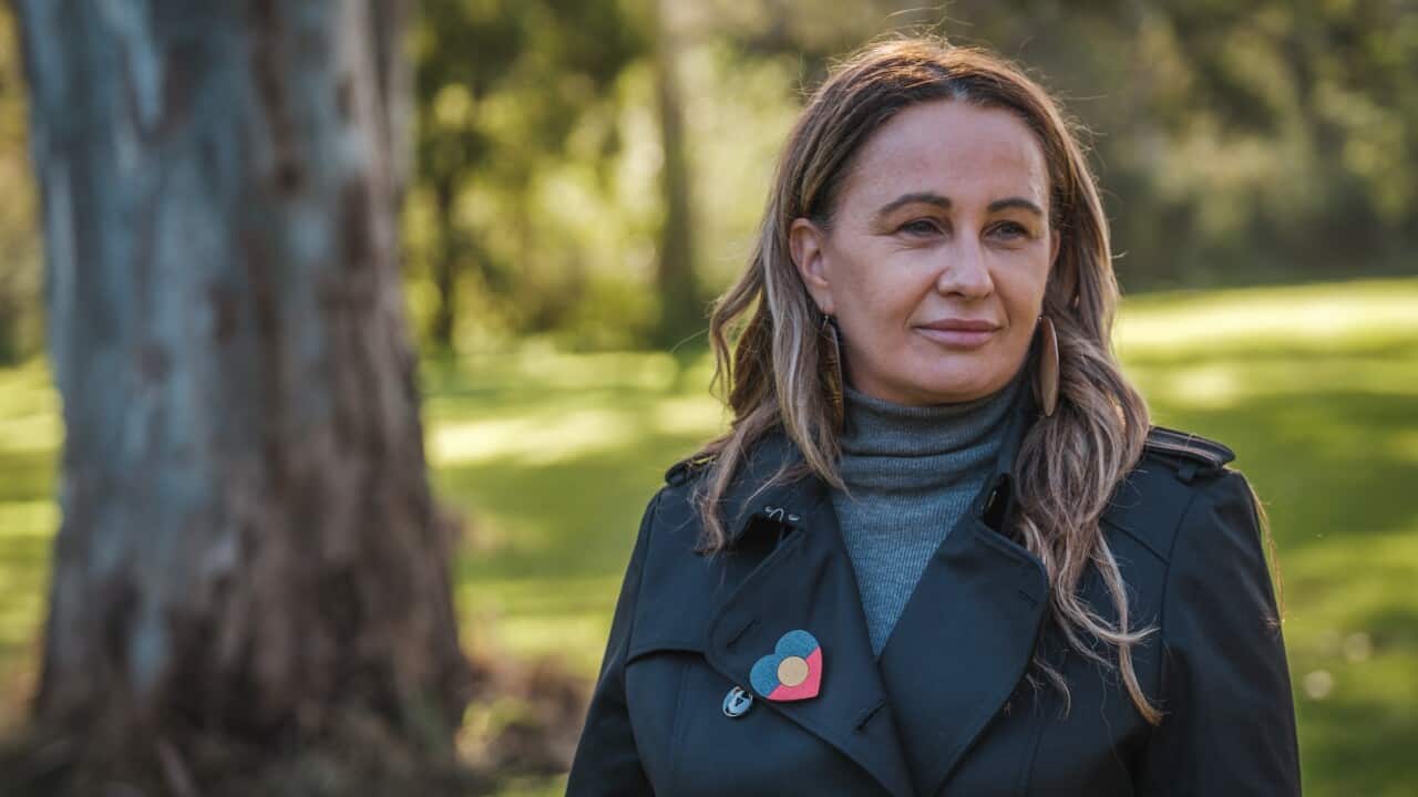 Commissioner Sue Anne Hunter, a proud Wurundjeri and Ngurai illum Wurrung woman.