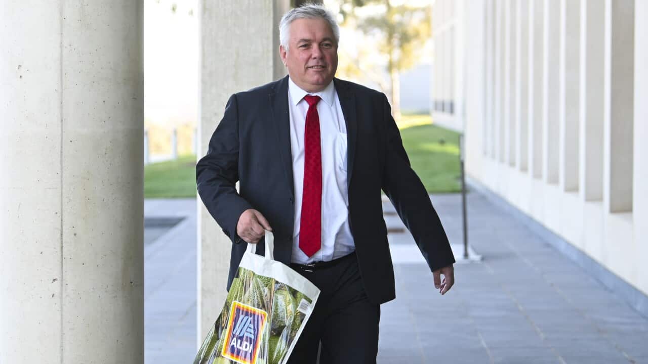 Centre Alliance Senator Rex Patrick arrives to speak to the media during a press conference at Parliament House in Canberra, Monday, September 9, 2019. (AAP Image/Lukas Coch) NO ARCHIVING
