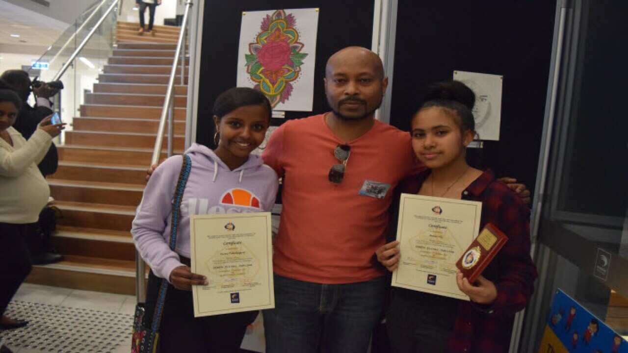 LR Yemeserach Tekalegn,Tamerat Gebremariam and Hawi Ali.