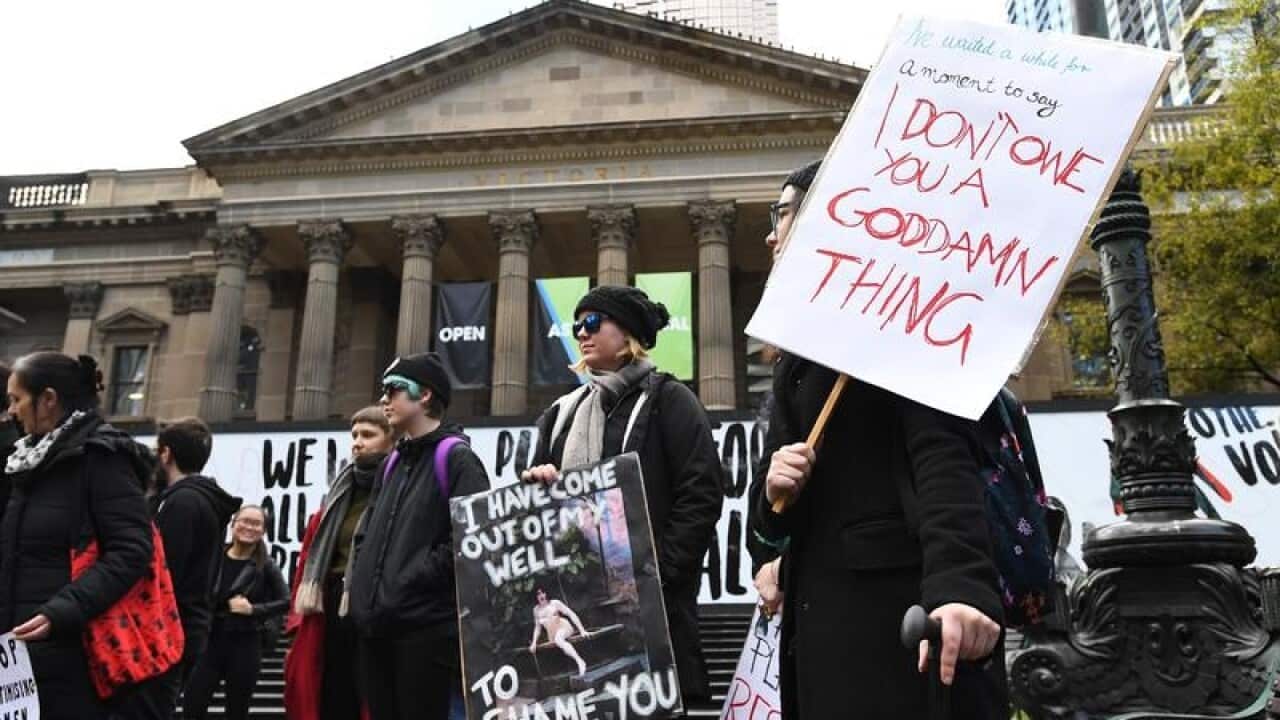END VIOLENCE AGAINST WOMEN RALLY