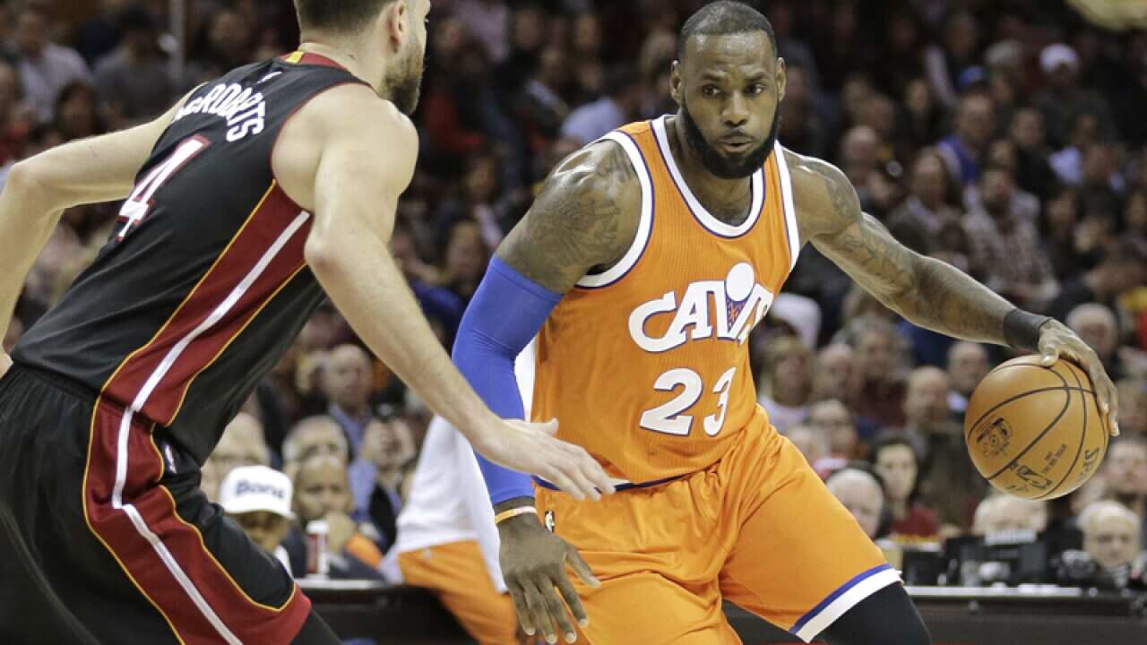 Cleveland Cavaliers' LeBron James