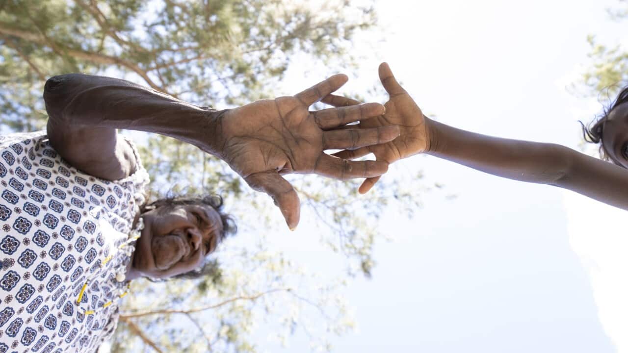Aboriginal Elder woman