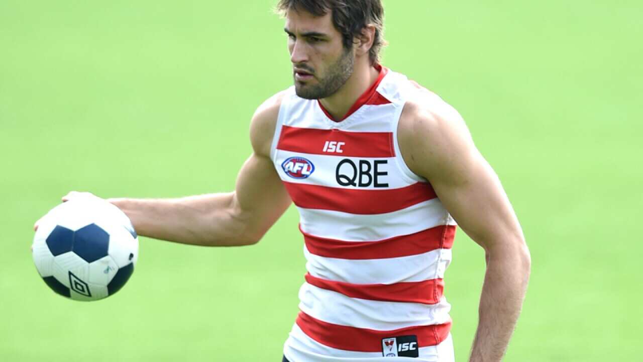 Sydney Swans AFL player Josh Kennedy