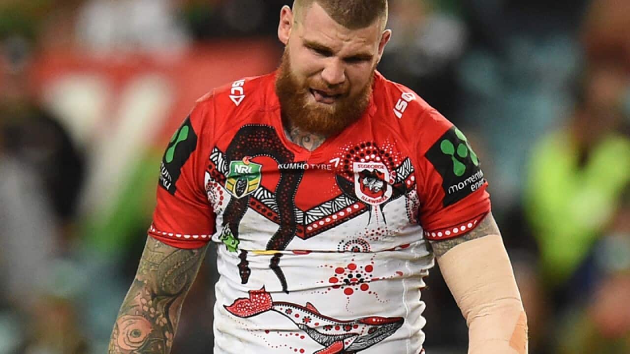 Josh Dugan of the Dragons